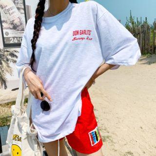 Patch-trim Beach Shorts