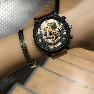 Skull Strap Watch