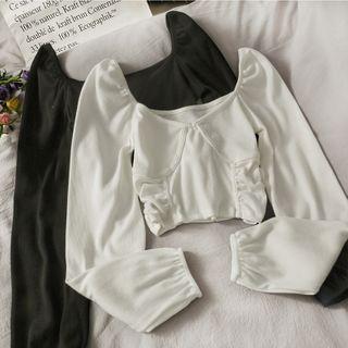 U-neck Crop Top