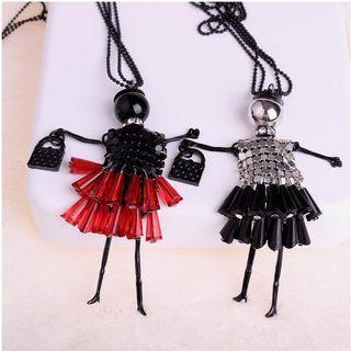 Jeweled Sequined Necklace