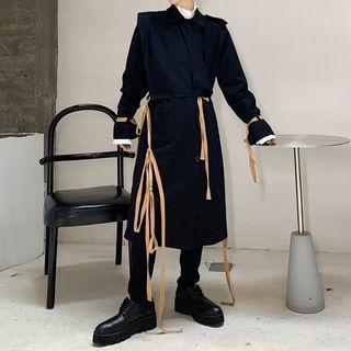 Strappy Trench Coat