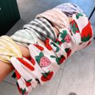 Plaid & Strawberry Print Criss Cross Headband Plaid - Strawberry & Green - One Size
