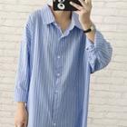 Striped Blouse Dress