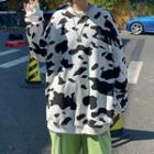 Cow Patterned Pullover