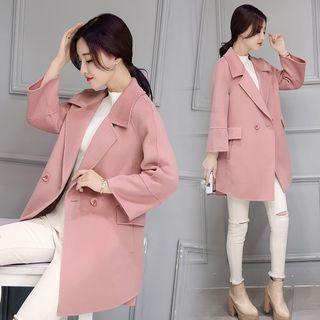 Plain Wool Coat