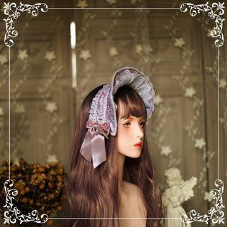 Lace Bow Hair Clip / Headband