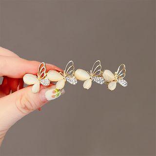 Butterfly Hair Clip Gold - One Size
