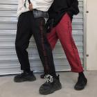 Couple Matching Letter Printed Pants