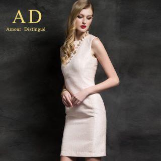 Paneled Blazer / Sleeveless Dress
