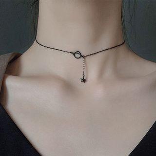 925 Sterling Silver Planet Choker 925 Silver - As Shown In Figure - One Size