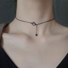 925 Sterling Silver Planet Choker 925 Silver - As Shown In Figure - One Size