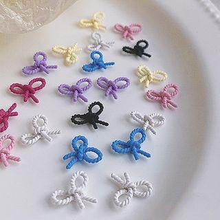 Set Of 2: Bow Nail Art Decoration
