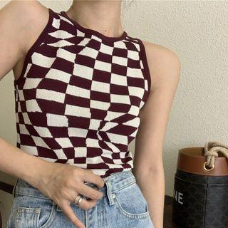 Checkered Tank Top