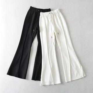 Drawstring Flared Pants