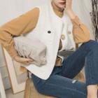 Embellished Tweed Vest