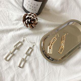 Alloy Chained Dangle Earring