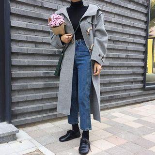 Toggle-button Coat As Shown In Figure - One Size