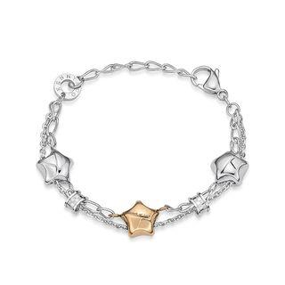 Share Of Love 3 Stars Steel Bracelet (rosegold) Rosegold - One Size