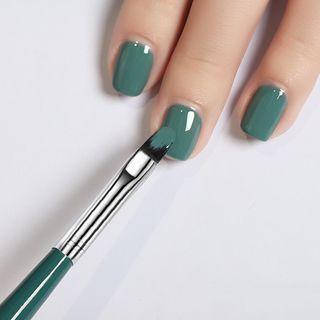 Nail Art Brush Green - One Size