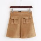 Pocket Woolen Shorts