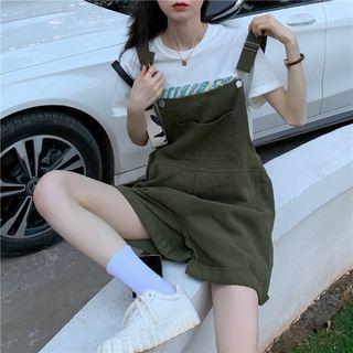 Corduroy Wide Leg Jumper Shorts