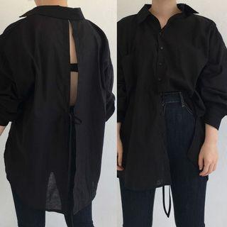 Open Back Shirt