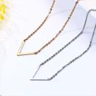 V-shape Pendant Necklace
