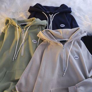 Long-sleeve Half-zip Hoodie