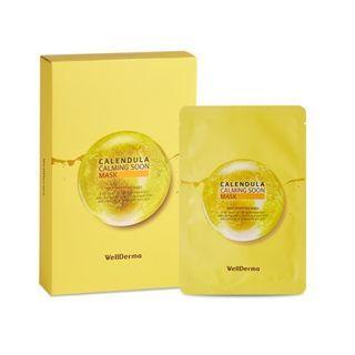 Wellderma - Calendula Calming Soon Mask Set 10 Pcs