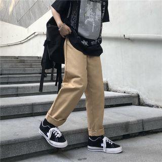 Straight Leg Pants.