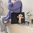 Bear Accent Shoulder Bag