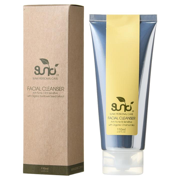 Sunki - Facial Cleanser With Organic Sunflower Seed Extract 110ml