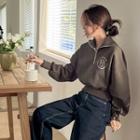 Quarter-zip Short Sweatshirt