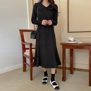 Chelsea-collar Mermaid Long Dress