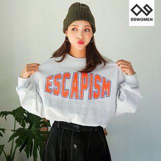 Plus Size Crop Sweatshirt