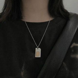 Sim Card Pendant Necklace Necklace - One Size