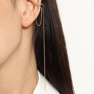 Fringed Alloy Fringed Earring