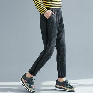 Elastic Waist Knit Pants