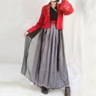 Hanfu Long-sleeve Top / Maxi Skirt / Jacket
