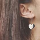 Heart Threader Earrings