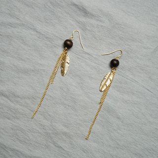 Leather Earring / Clip-on Earring
