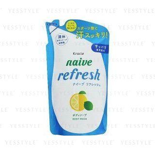 Kracie - Na Ve Refresh Sea Mud Body Wash (grapefruit) (refill) 380ml