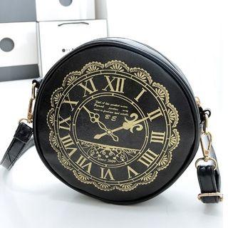 Printed Round Cross Bag