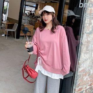 Drawstring-accent Sweatshirt