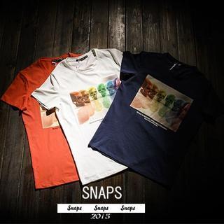 Skull Print Short-sleeve T-shirt