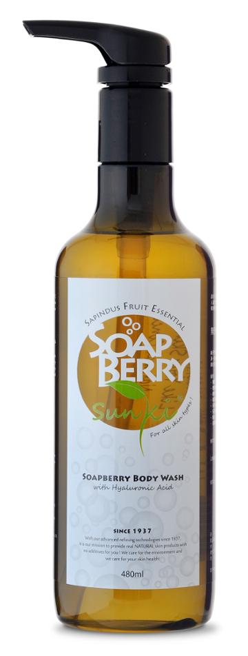 Sunki - Soapberry Body Wash With Hyaluronic Acid 480ml