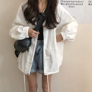 Zip Jacket White - One Size