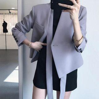 Strap-detail Blazer