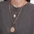 Pendant Chain Layered Necklace