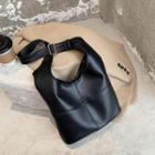 Plain Faux Leather Tote Bag (various Designs)